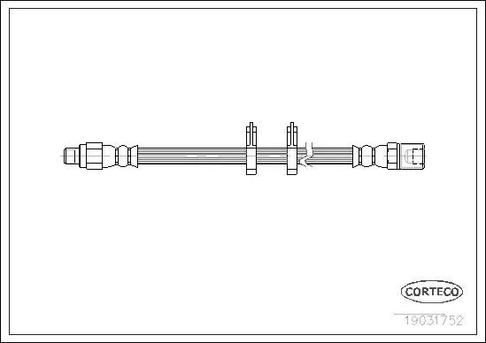 Μαρκούτσια Φρενων IVECO DAILY 1990 - 2000 CORTECO 19031752