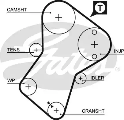 Οδοντωτός ιμάντας SUZUKI BALENO 1994 - 1998 ( SY ) GATES 5049XS