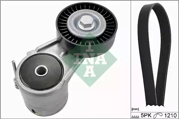 Σετ ιμάντων poly-V OPEL CORSA 2000 - 2004 ( C ) INA 529 0008 10