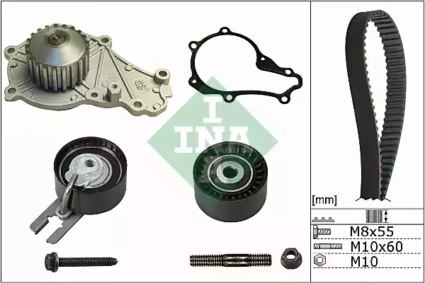 Αντλία νερού TOYOTA AYGO 2005 - 2009 ( B10 ) INA 530 0239 30