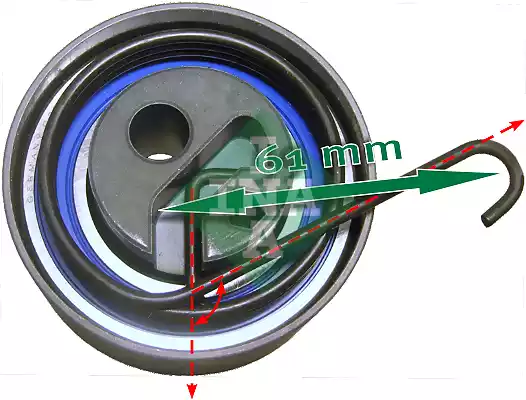 Τεντωτήρας HONDA CIVIC 2001 - 2004 ( EP / S / U / V / M ) INA 531 0535 20