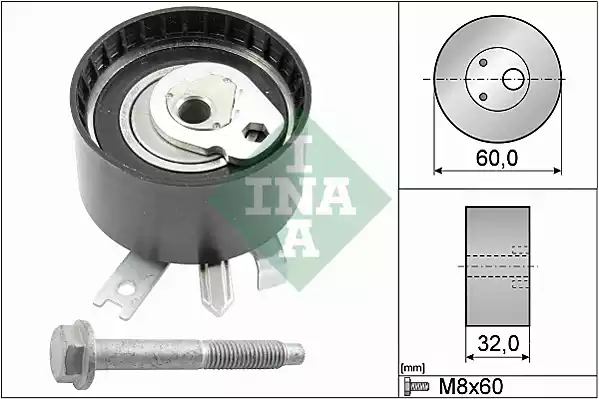 Τεντωτήρας NISSAN MICRA 2003 - 2005 ( K12 ) INA 531 0547 10