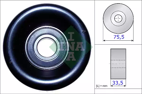 Τεντωτήρας HONDA ACCORD 2003 - 2005 ( CL / M / N ) INA 531 0827 10