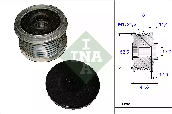 Μεμονωμένα εξαρτήματα NISSAN XTRAIL 2001 - 2005 ( T30 ) INA 535 0147 10