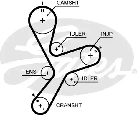 Οδοντωτός ιμάντας MITSUBISHI L200 2006 - 2009 ( KAOT ) GATES 5641XS