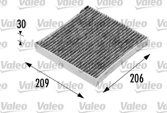 Φίλτρο αέρα εσωτερικού χώρου RENAULT LAGUNA 2001 - 2005 ( BG ) ( KG ) VALEO 698715