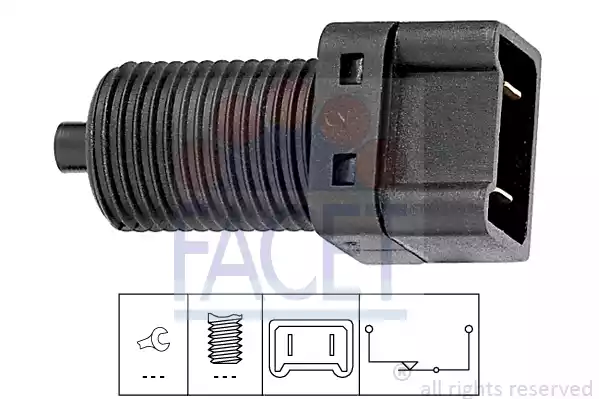 Διακόπτης Φλάς-Φώτων MITSUBISHI CARISMA 1996 - 1999 ( DA ) FACET 7.1075