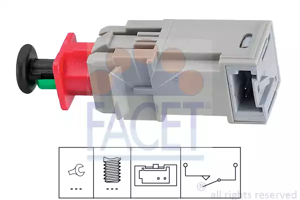 Ηλεκτρονικό σύστημα κινητήρα SUZUKI IGNIS 2003 - 2008 ( RM ) FACET 7.1207