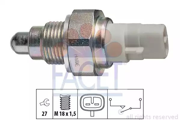 Διακόπτης Φλάς-Φώτων TOYOTA STARLET 1990 - 1995 ( EP80/2 ) FACET 7.6111