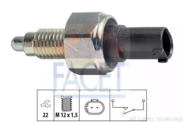 Διακόπτης Φλάς-Φώτων MERCEDES A CLASS 2001 - 2004 ( W168 ) FACET 7.6252