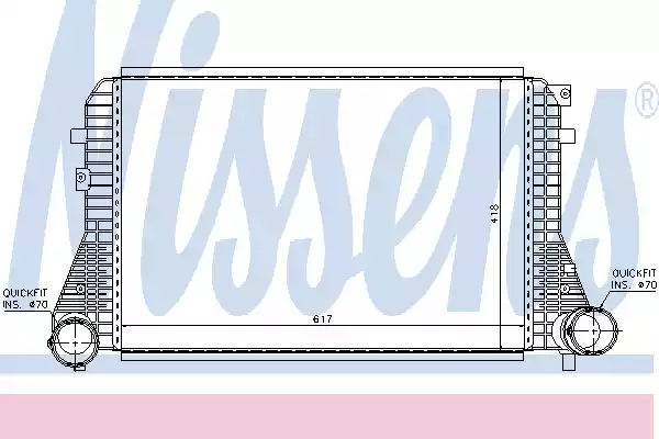 Ψυγείο Intercooler VW PASSAT 2011 - 2015 884006200