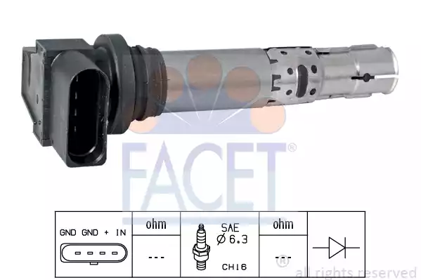 Πολλαπλασιαστής VW NEW BEETLE 2005 - 2011 ( 9C1 ) FACET 9.6374