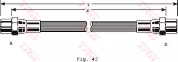 Μαρκούτσια Φρενων VW PASSAT 1989 - 1993 ( 3A2 - 35I ) TRW PHA262