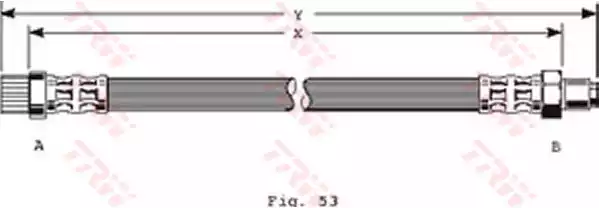 Μαρκούτσια Φρενων RENAULT 21 1990 - 1995 TRW PHA270